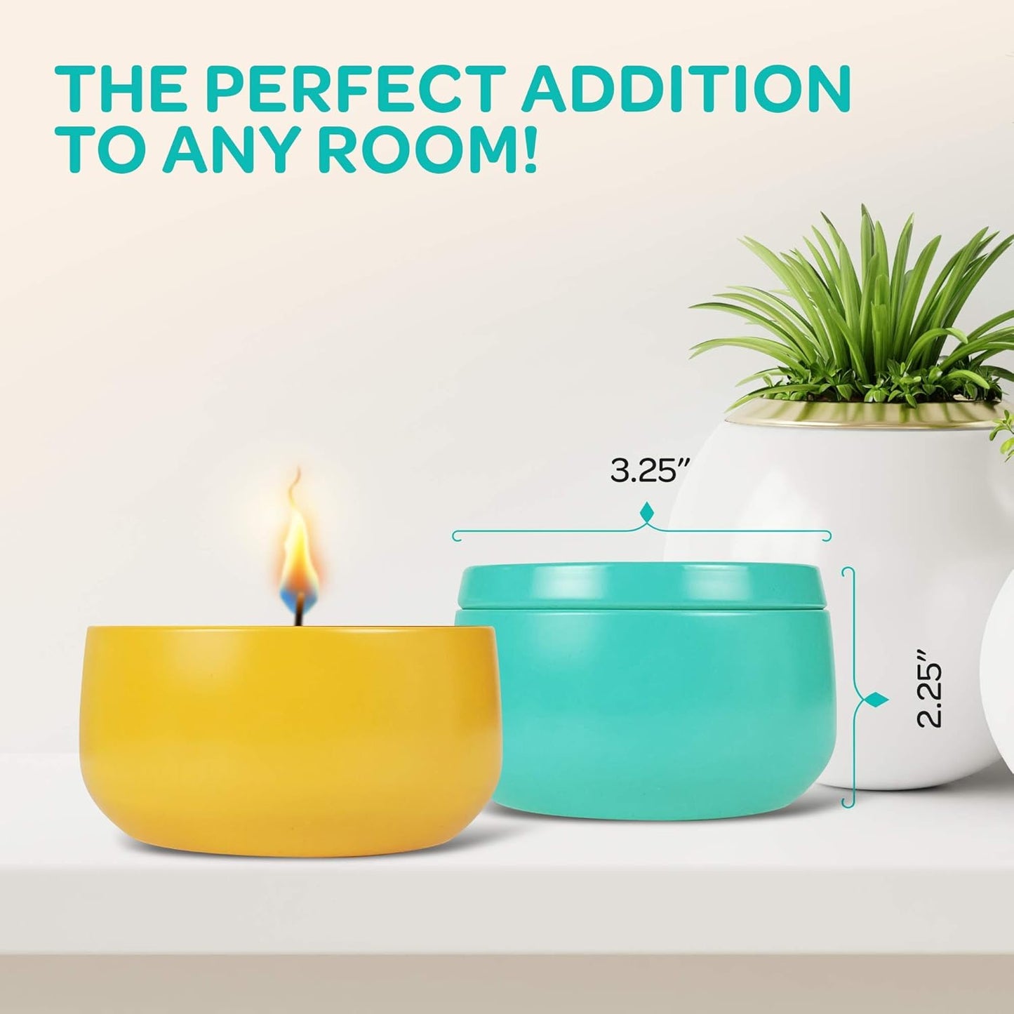 DIY Complete Soy Wax Candle Making Kit - 2Lbs Soy Candle Wax and All Candle Making Supplies Included and Candle Jars - Complete DIY Candle Making Kit for Adults, Kids, & Beginners