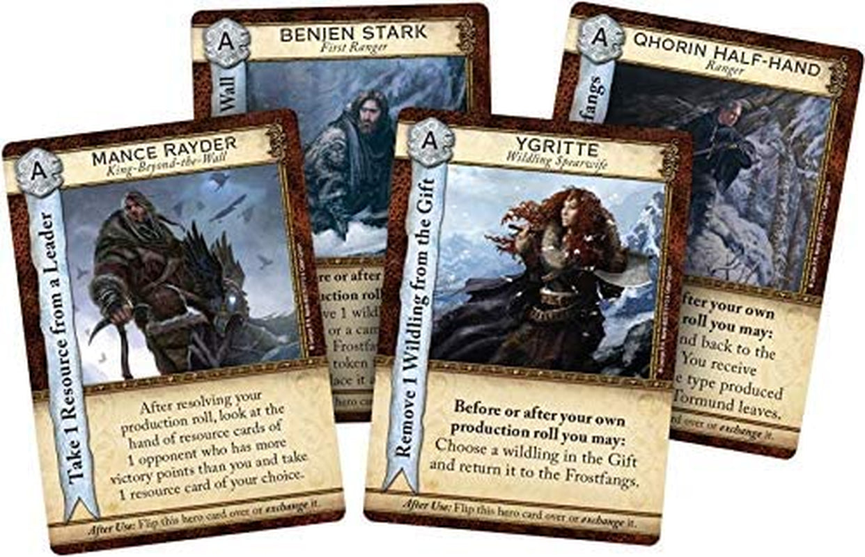 A Game of Thrones Brotherhood of the Watch Board Game - Strategy Game, Adventure Game for Kids and Adults, Ages 14+, 3-4 Players, 60-90 Minute Playtime, Made by Studio