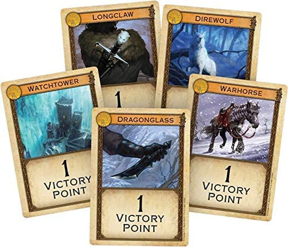 A Game of Thrones Brotherhood of the Watch Board Game - Strategy Game, Adventure Game for Kids and Adults, Ages 14+, 3-4 Players, 60-90 Minute Playtime, Made by Studio