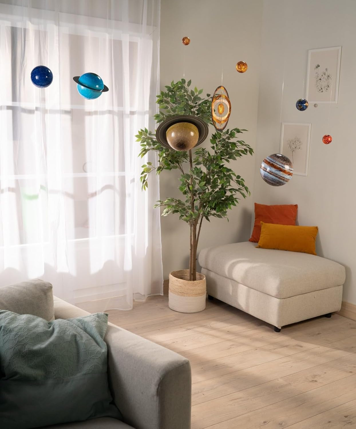 Solar System 540 Piece - 9 Planet 3D Jigsaw Puzzle Set for Kids & Adults | Easy Click Technology | Durable Material | Add a Splash of Color to Your Room Ages - No. 11668