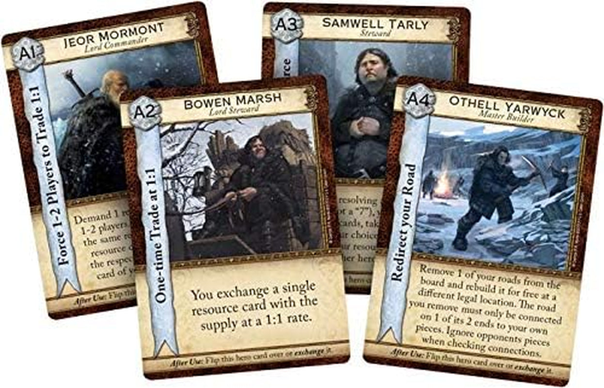 A Game of Thrones  Brotherhood of the Watch Board Game - Strategy Game, Adventure Game for Kids and Adults, Ages 14+, 3-4 Players, 60-90 Minute Playtime, Made by  Studio
