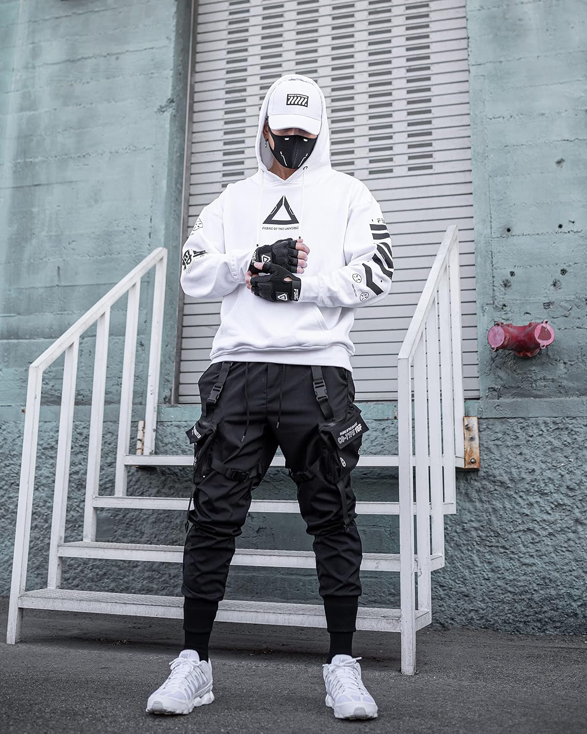 Techwear Graphic Cyberpunk Streetwear Fashion Hoodie