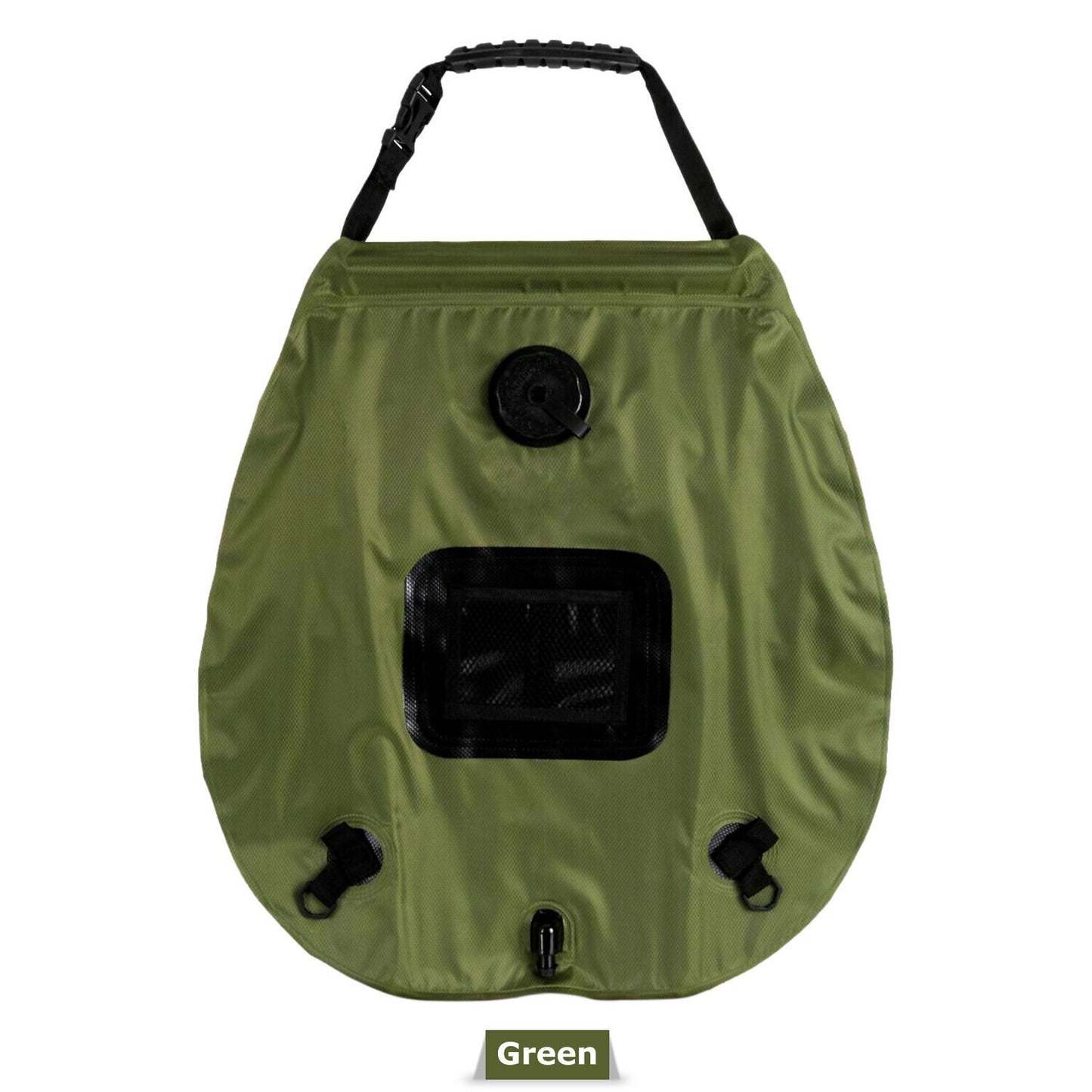 20L Water Bags Outdoor Camping Solar Heat Shower Bag Portable Compact Heated
