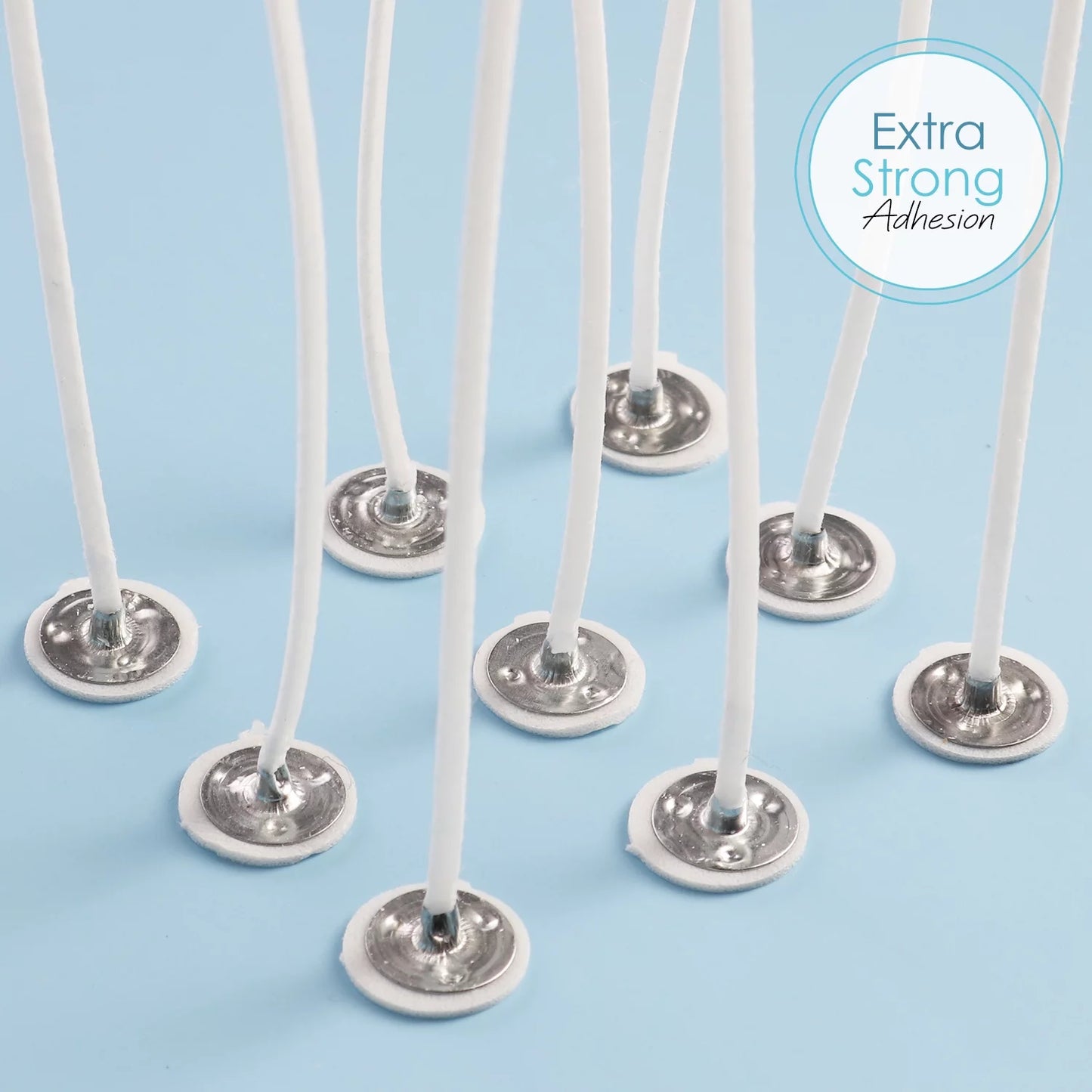 DIY Candle Making Kit, Pack of 500 Candle Wick Stickers 20Mm Round