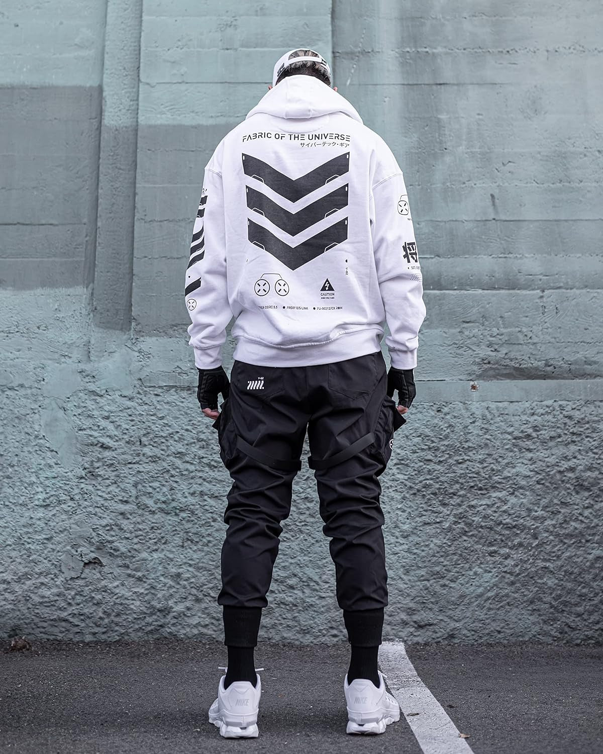 Techwear Graphic Cyberpunk Streetwear Fashion Hoodie
