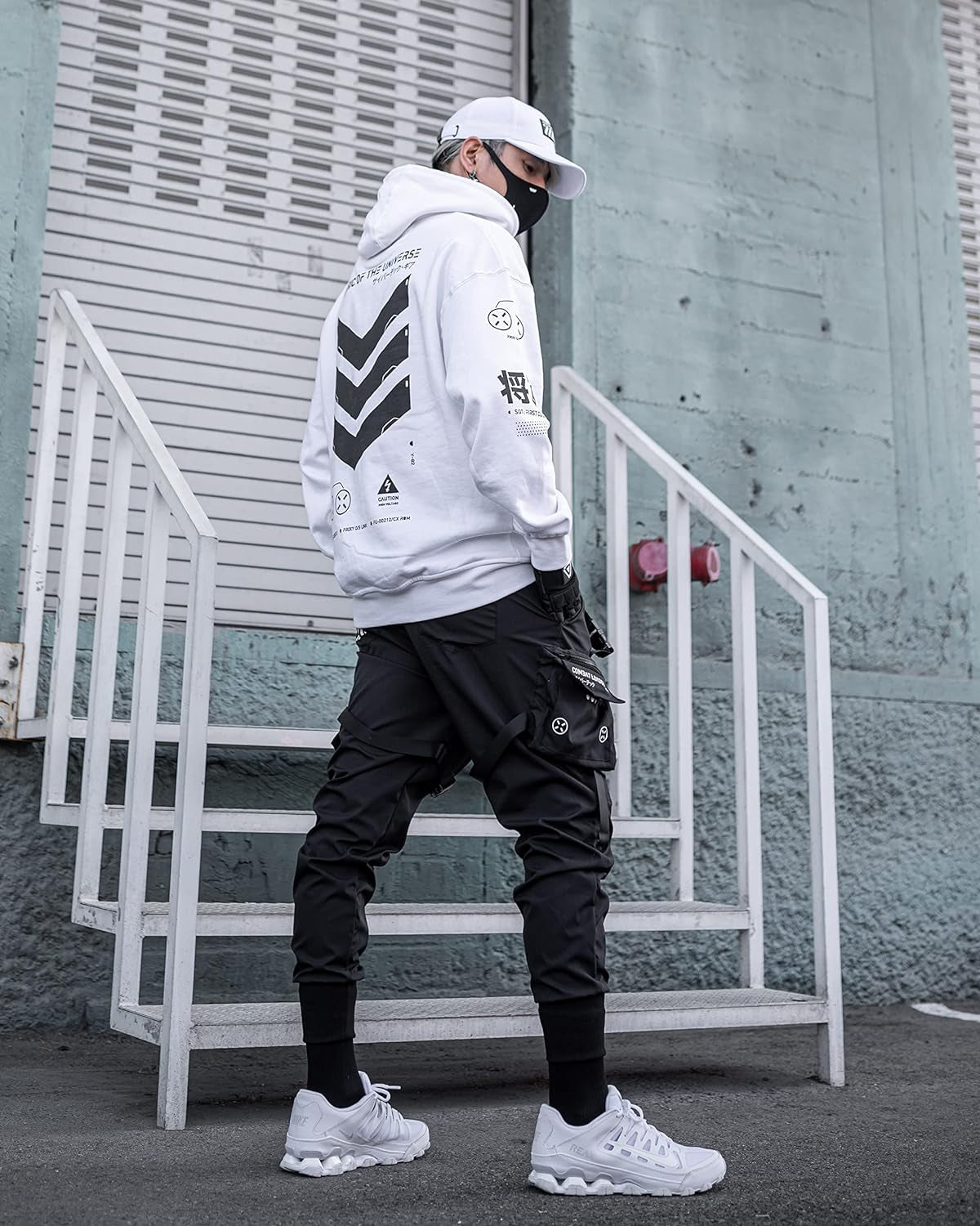 Techwear Graphic Cyberpunk Streetwear Fashion Hoodie